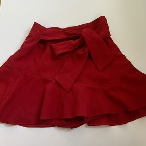 NWT mini skirt / skort bow tie women’s XS